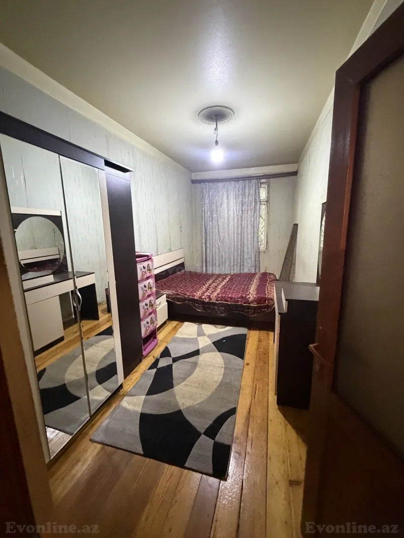 Satılır 2 otaqlı Mənzil Köhnə tikili 50 m² Bakı, Nəsimi r., Memar Əcəmi m — Mənzil, Bakı (3)