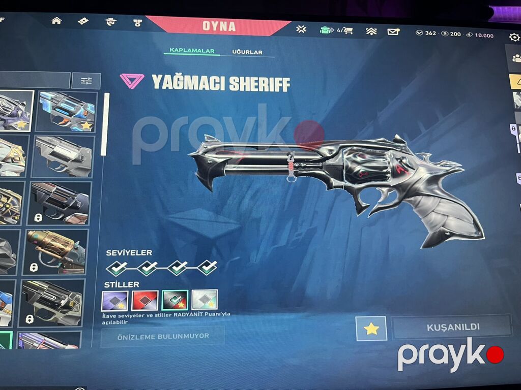 Valoranr tr hesab 8 skin dia 1 peak hesabdır,ilk maili dostumdadı — Şəxsi əşyalar, Bakı (5)