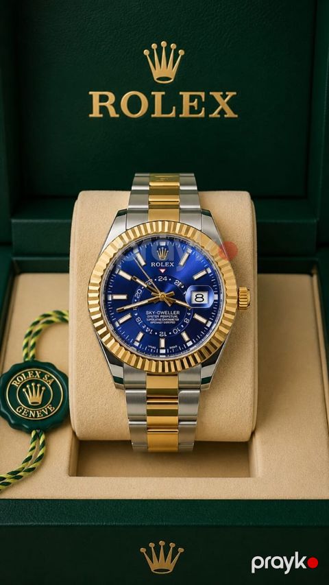 Rolex Sky-Dweller – iki rəngli Oystersteel və 18 ct sarı qızıl — Mehdiabad