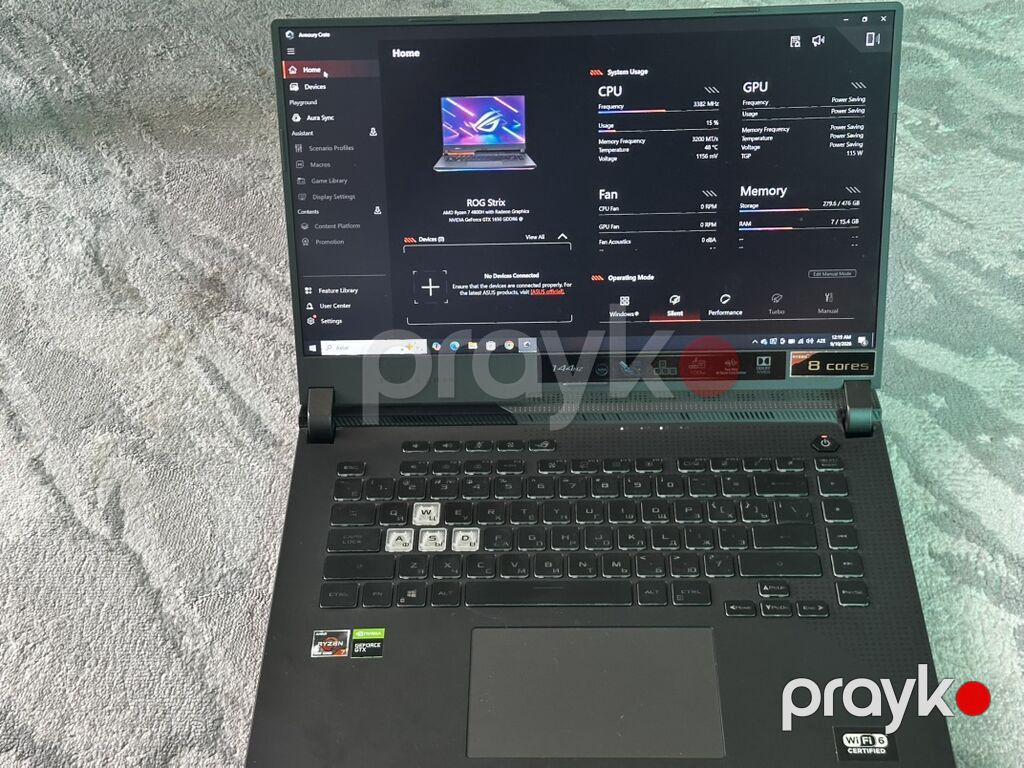 ASUS ROG Strix G15 (G512/G513 seriyası) gaming noutbuku Noutbuk — Asus, Bakı (6)