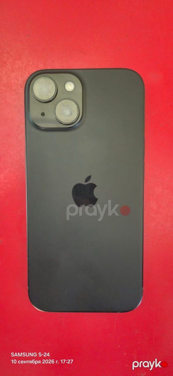 Apple iPhone 15 Black 128GB/6GB — Smartfonlar, Şəmkir (2)