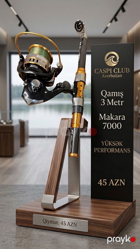 3 metrlik spinning dəsti – hazır poplovoçnu yığılıb Balıqçılıq — Digah