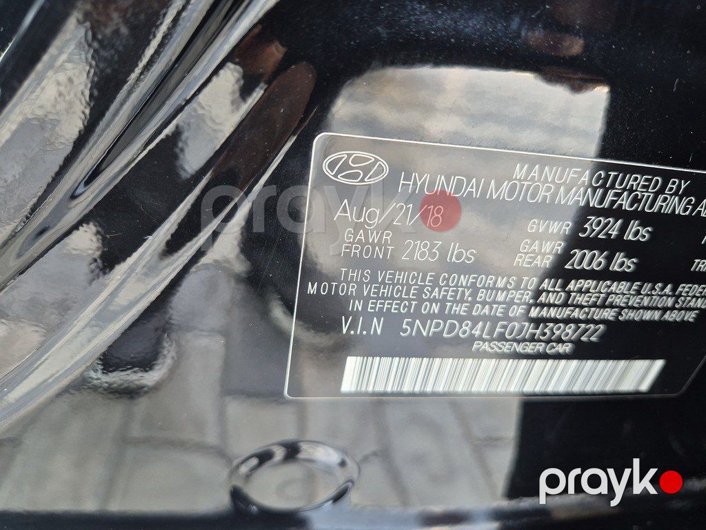 Hyundai Elantra, 2.0 L, 2018 il, 105 000 km — Avtomobillər, Bakı (8)