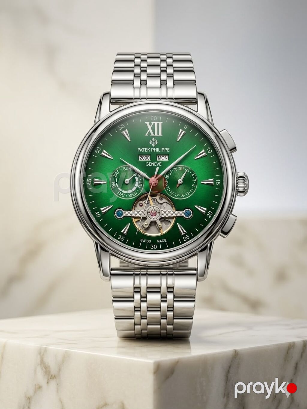 Patek Philippe Geneve kişi qol saatı – Swiss Made Xüsusiyyətlər — Qol saatları, Mehdiabad (3)