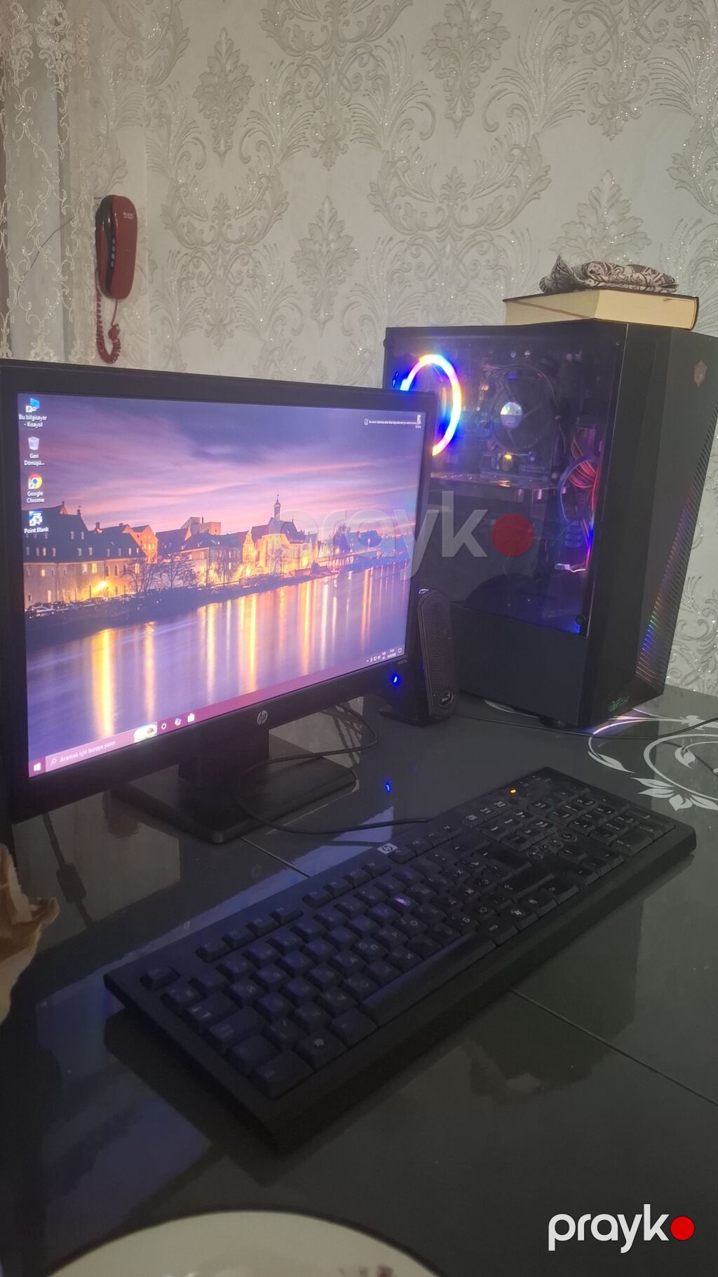 Masaüstü kompüter komplekti Texniki göstəricilər: - Prosessor: Intel — Masaüstü kompüterlər, Digah (9)