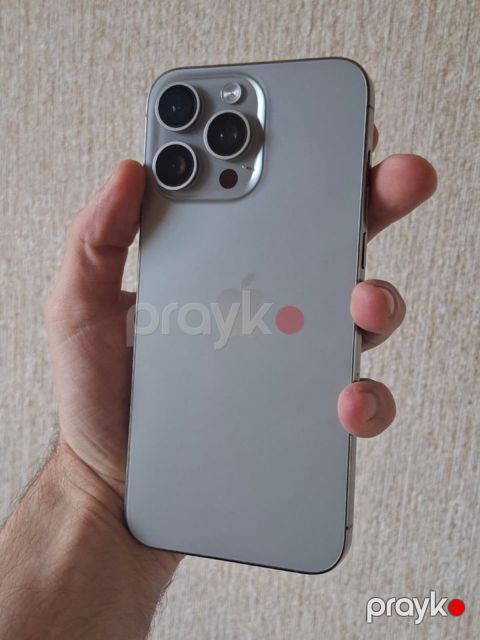 Apple iPhone 15 Pro Max Natural Titanium 256GB/8GB — Bakı