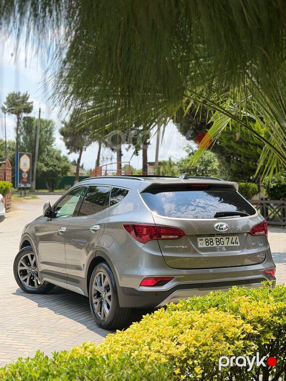 Hyundai Santa Fe, 2.0 L, 2016 il, 154 000 km — Avtomobillər, Qazax (10)