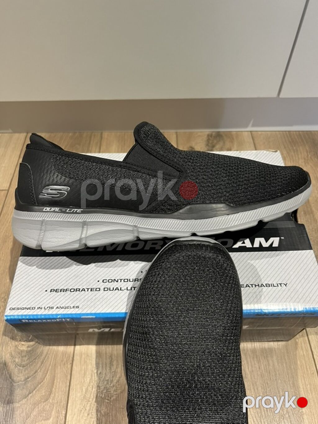 Original Skechers slip-on kişi ayaqqabısı. Cəmi 1 dəfə geyinilib. Ölçü — Ayakkabılar, Bakı (4)
