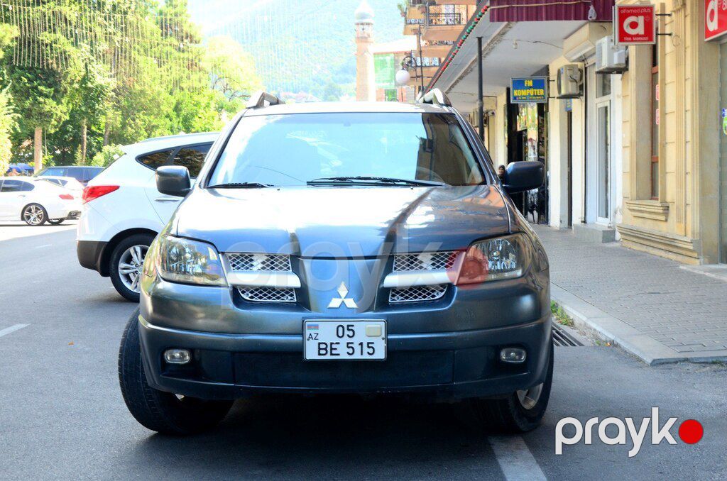 Mitsubishi Outlander, 2.4 L, 2003 il, 344 400 km — Avtomobillər, Şəki (2)