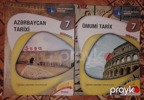 Məktəb və hazırlıq üçün müxtəlif dərslik və vəsaitlər toplusu Paketə — Sumqayıt