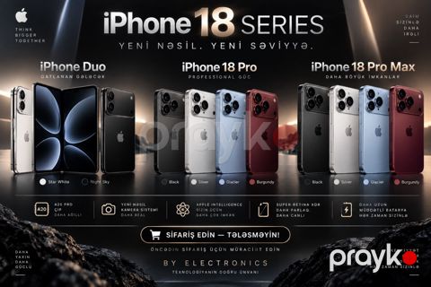 iPhone 18 Series sifarişi — Bakı