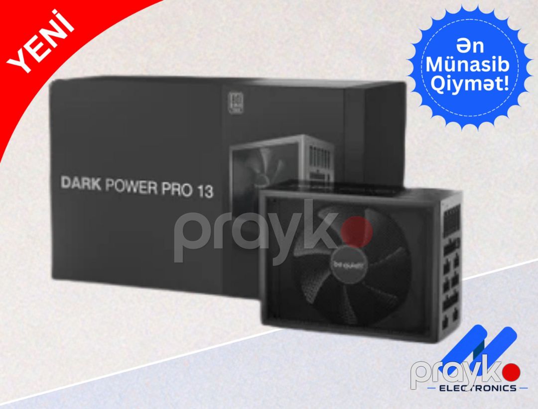 Qida bloku Be Quiet Dark Power Pro 13 BN332 1600w — Kompüterlər və noutbuklar, Bakı (4)