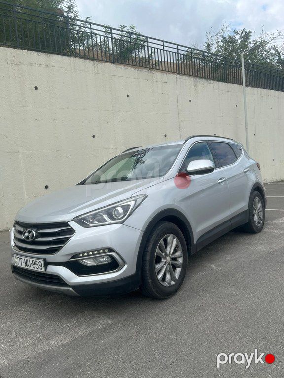 Hyundai Santa Fe, 2.0 L, 2016 il, 248 000 km — Avtomobillər, Bakı (4)