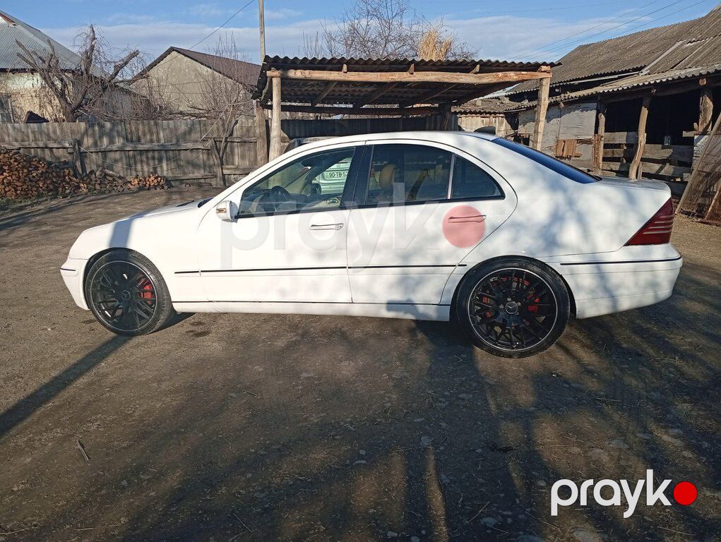 Mercedes C 240, 2.6 L, 2003 il, 400 000 km — Avtomobillər, Qax (4)