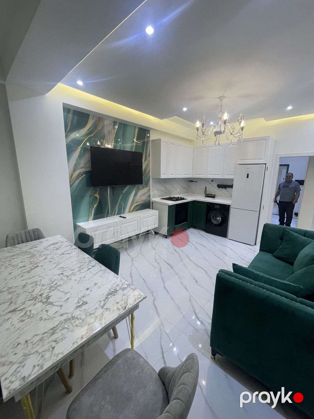 Satılır 2 otaqlı yeni tikili 60 m² — Mənzil, Xırdalan (2)