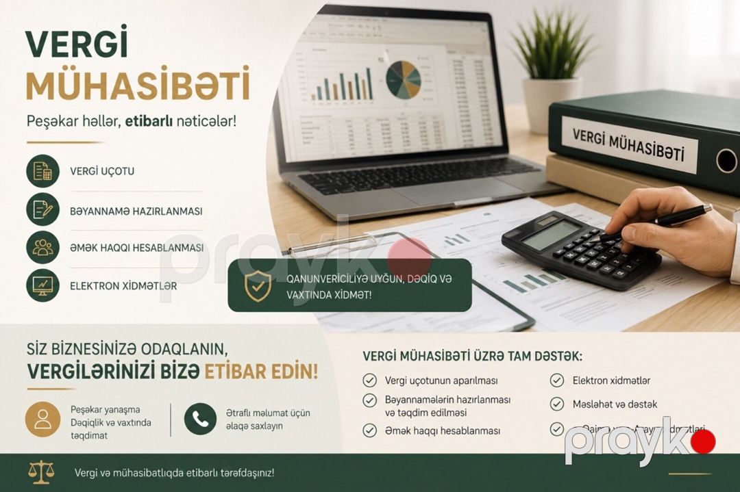 Mühasib xidməti — Mühasibəlik, maliyyə, Bakı (4)