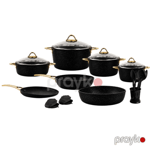 Kaiser 19 parça 4mm qara — Bakı
