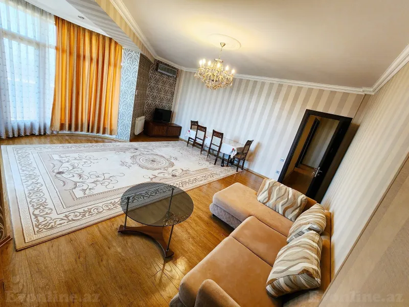 Kirayə verilir 3 otaqlı Mənzil Yeni tikili 130 m² Bakı, Nəsimi r., 28 May m — Cəmilə xanım — Apartment