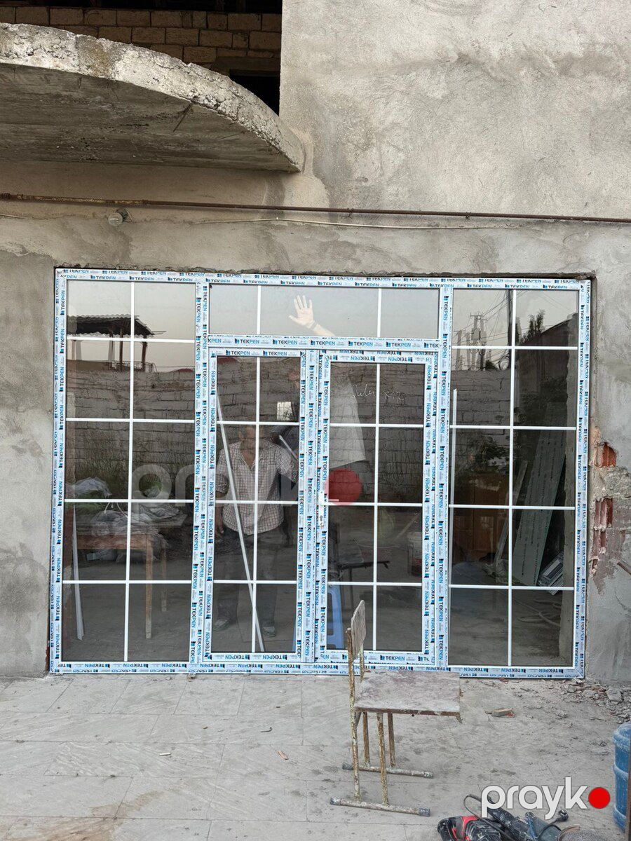 Plastik qapı və pəncərələr — Təmir və inşaat, Bakı (5)