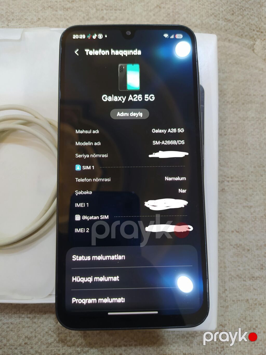 Samsung Galaxy A26 5G, rəng - Qara, İki sim kartlı — Samsung, Bakı (4)