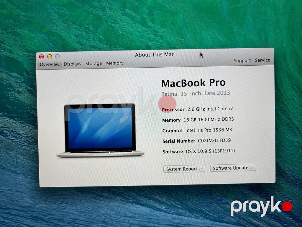 Apple MacBook Pro 15 inch, Late 2013 — Noutbuklar, Bakı (10)