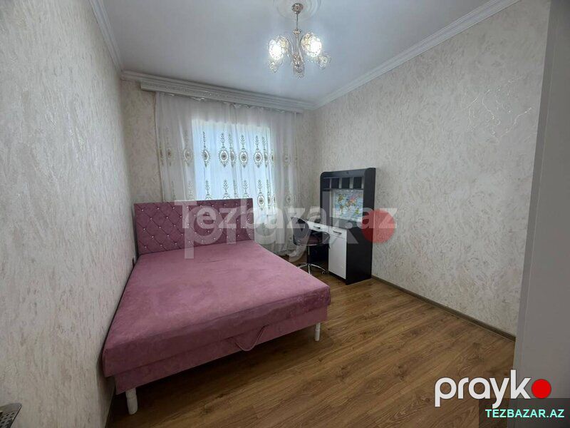 savalanda 6 sotda 4 otaqli tam temirli esyali ev satilir — Ev, villa, Bakı (5)