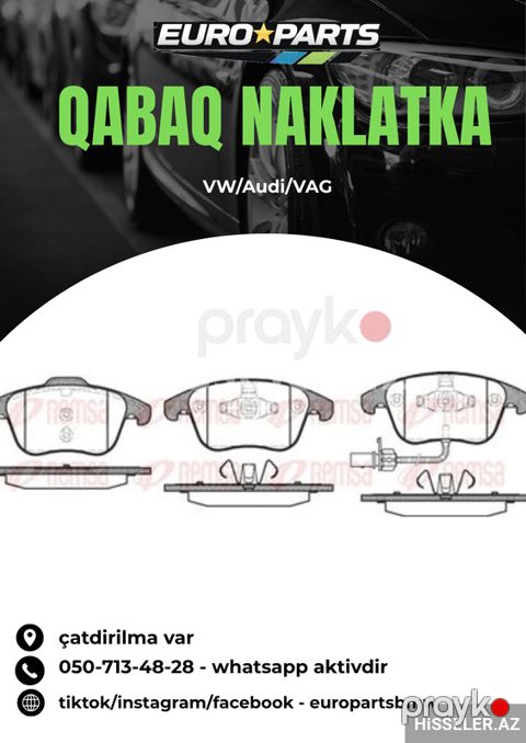 Audi A4 A5 Qabaq Naklatka