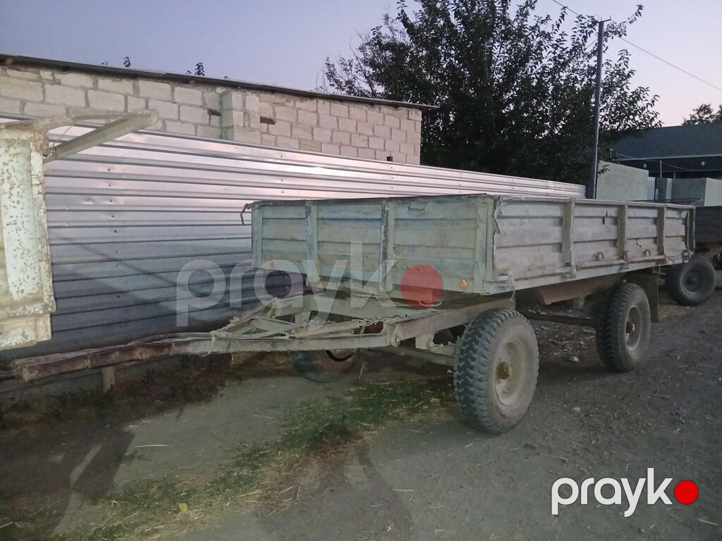 Kənd təsərrüfatı üçün ikioxlu qoşqu (traktor üçün) - Tip: yük daşıyan — Yardımçı qoşqular, Bərdə (2)