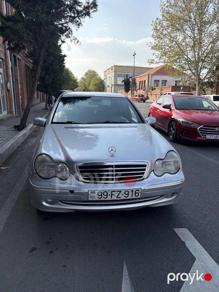 Mercedes C 200, 2.2 L, 2001 il, 490 000 km — Avtomobillər, Gəncə (2)
