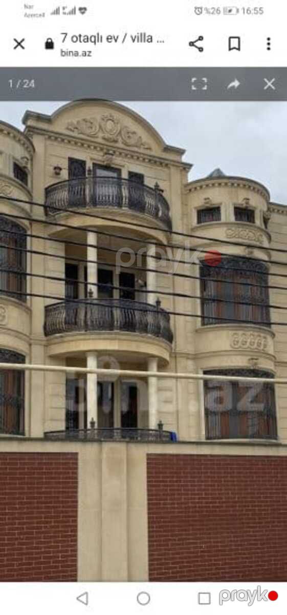 6-otaqlı yeni tikili kirayə verilir, Ümid Əkbərov küç. ev 277, 220 m² — Mənzil, Bakı (6)