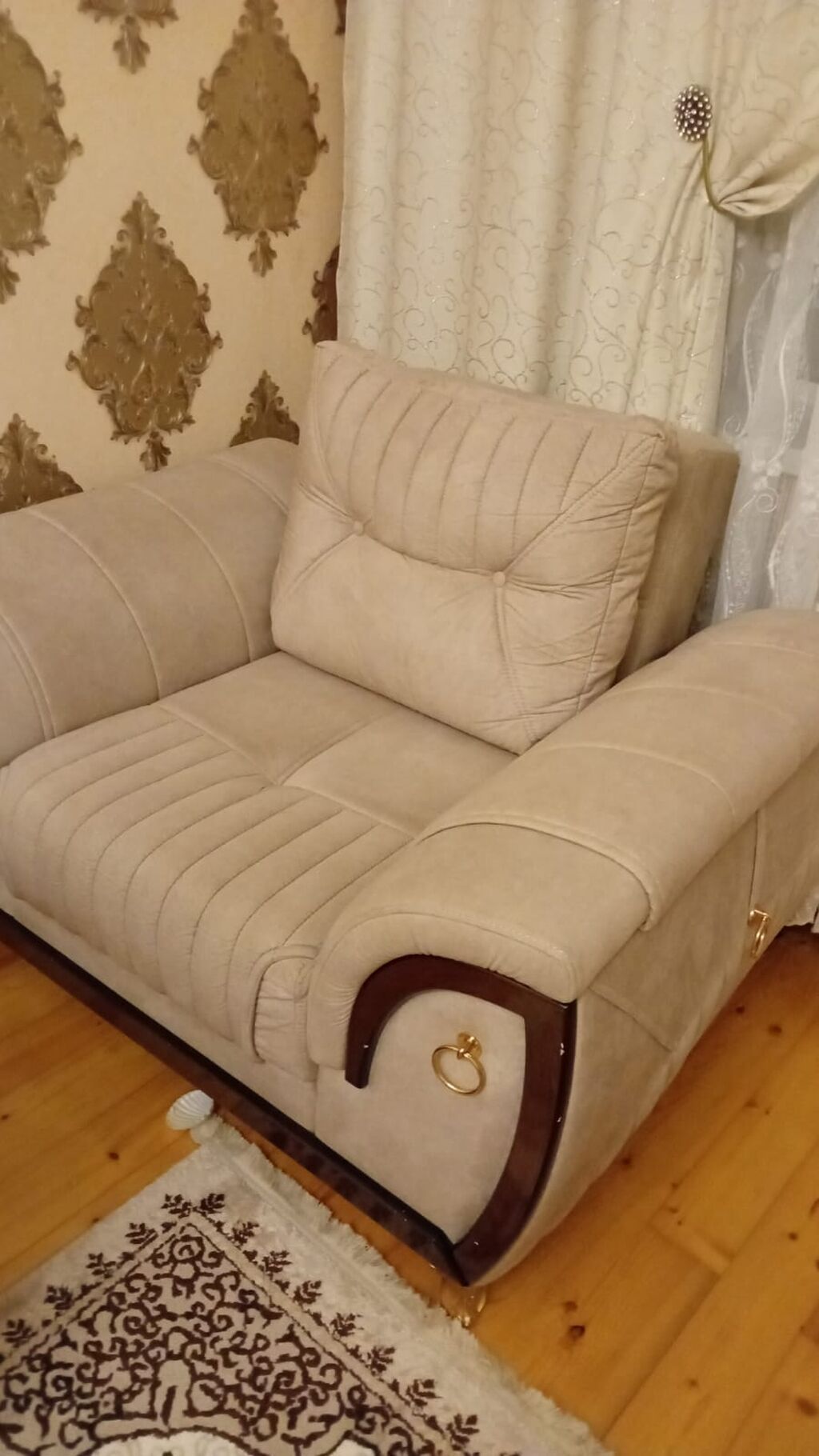 2 eded kreslo + pufik jurnalni Qiymet 250 azn Unvan Yeni Ramana — Yumşaq mobilya dəstləri, Digah (3)