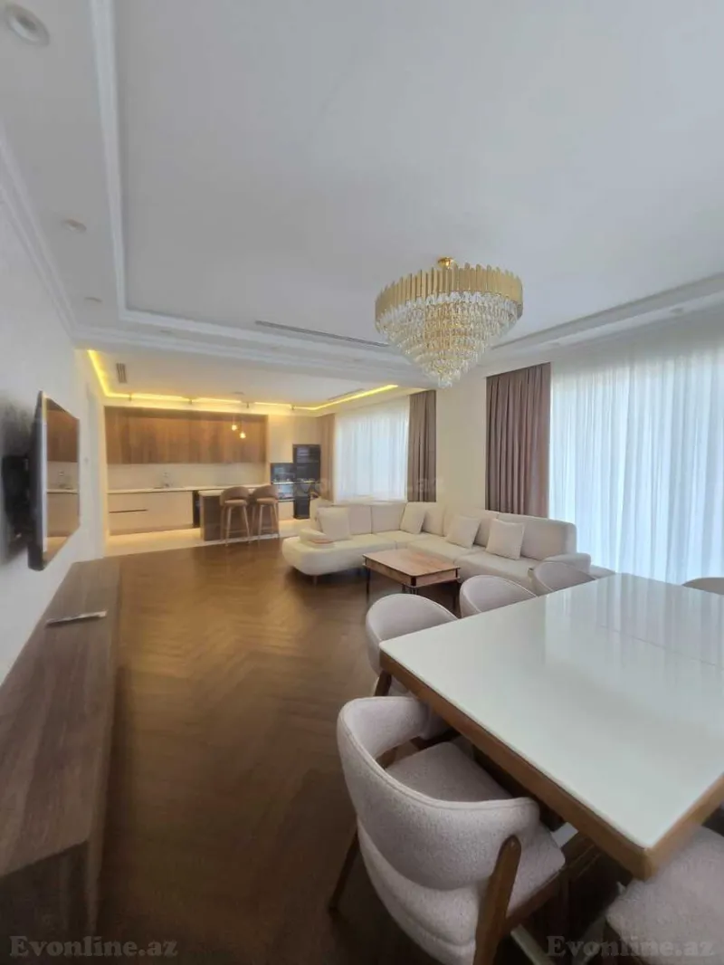 Kirayə verilir 3 otaqlı Mənzil Yeni tikili 157 m² Bakı, Xətai r., Ağ şəhər