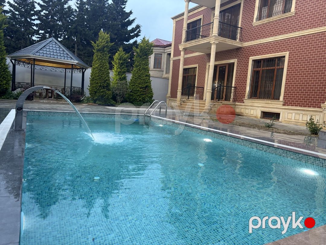 İcarəyə verilir 5 otaqlı həyət evi/bağ evi 330 m² — Ev, villa, Bakı (2)