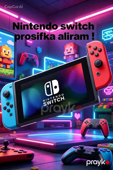 Nintendo switch prosifka aliram.270-300 arasinda deyerlendirirem — Bakı