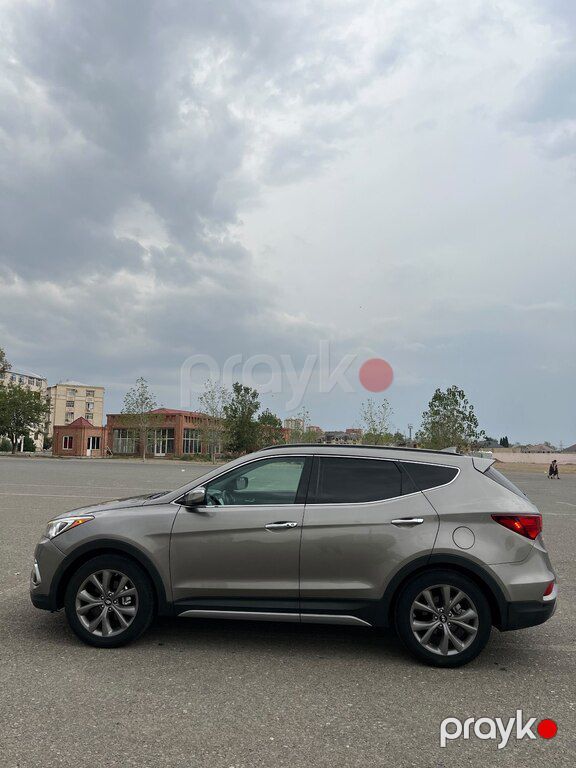 Hyundai Santa Fe, 2.0 L, 2017 il, 180 729 km — Avtomobillər, Gəncə (4)