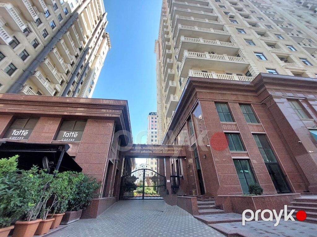 3 otaqlı, Yeni tikili, 98 kv. m — Mənzil, Bakı (2)
