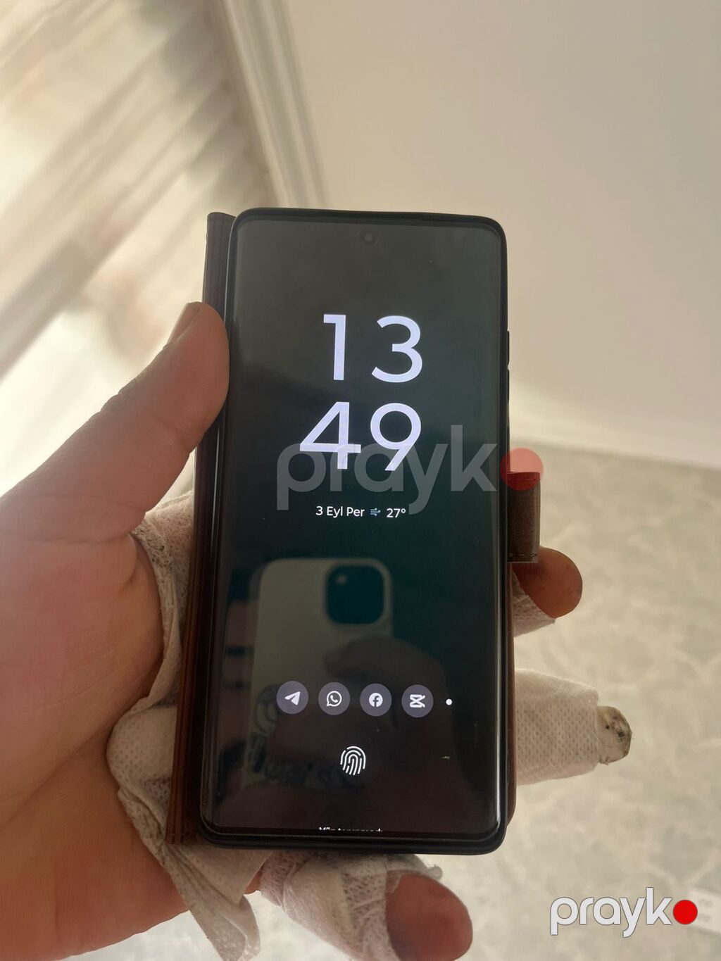 Motorola Edge 50 Fusion, 8 GB, rəng - Göy, Barmaq izi — Motorola, Sumqayıt (2)