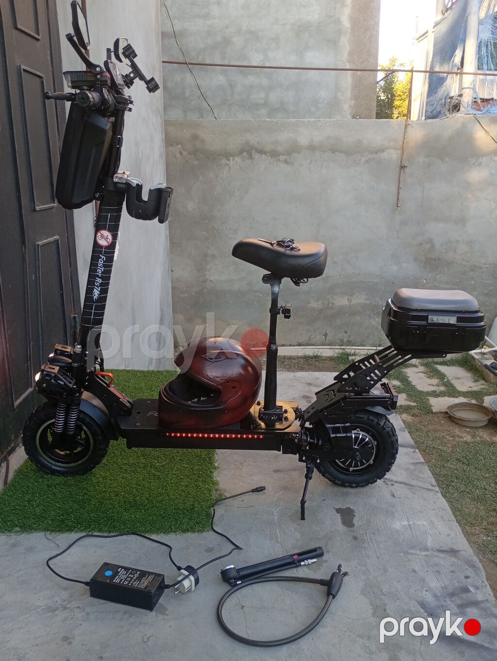 Elektrik skuter – güclü, tam təchizatlı şəhər və off-road gedişi üçün — Skuterlər, Digah (9)