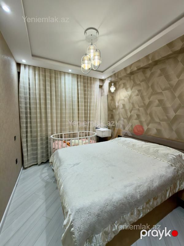 Satılır 2 otaqlı Bina evi menzil (Yeni tikili), 52 m², Binəqədi rayonu — Mənzil, Bakı (6)