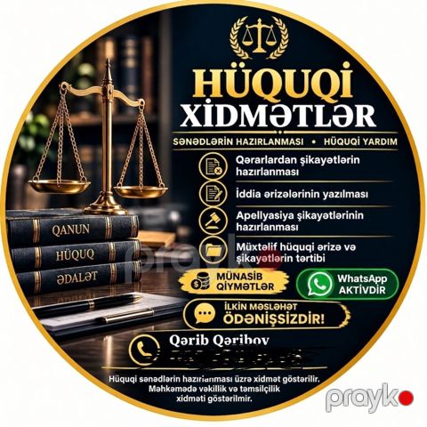 Hüquqi yardım və sənədlərin hazırlanması — Bakı