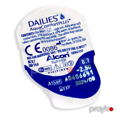 Kontakt linza "Dailies aqua comfort plus" — Gözəllik və səhiyyə, Bakı (3)