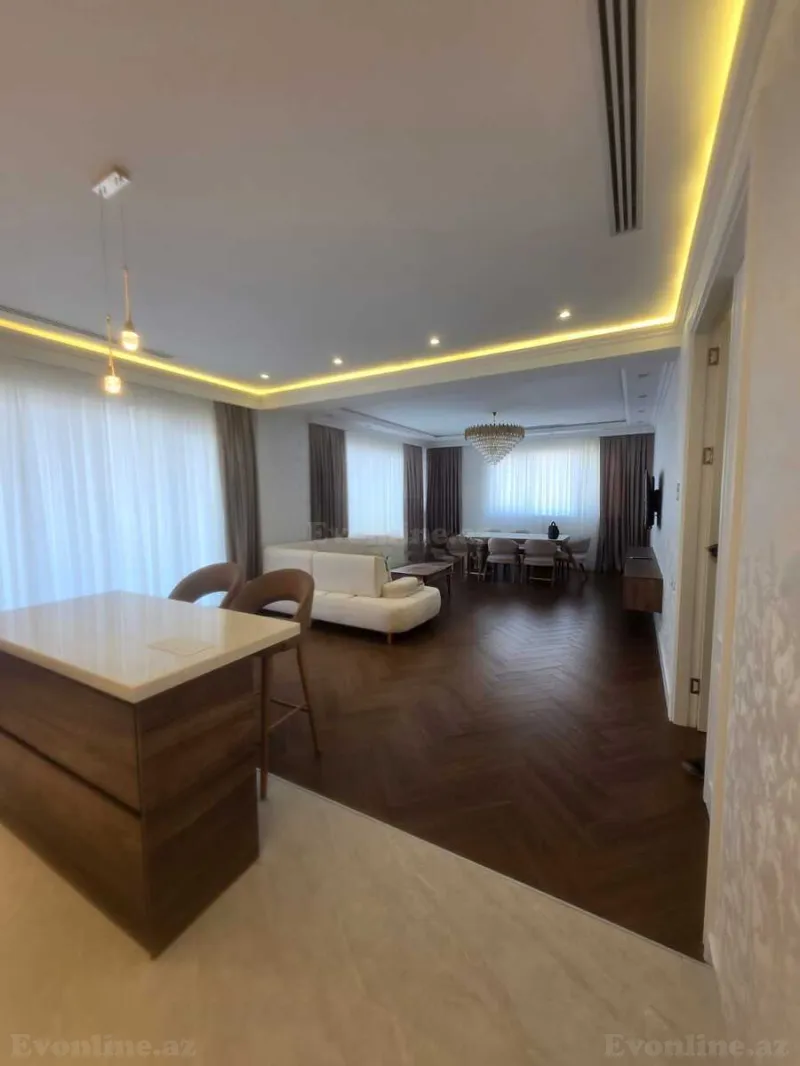 Kirayə verilir 3 otaqlı Mənzil Yeni tikili 157 m² Bakı, Xətai r., Ağ şəhər — Mənzil, Bakı (3)