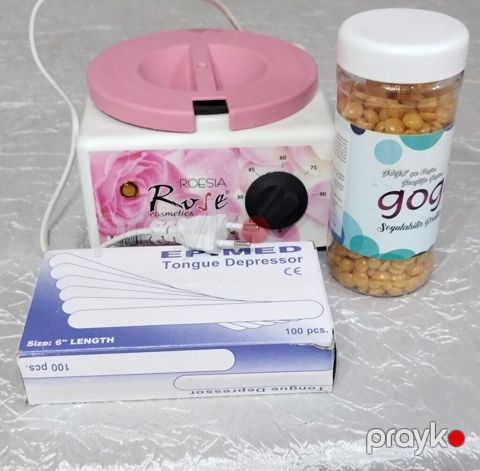 Vaks epilyasiya dəsti Tərkib: - Roesia Rose Cosmetics elektrikli vaks — Digah