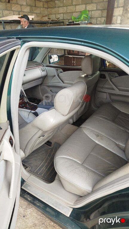 Mercedes E 280, 2.8 L, 1999 il, 462 638 km — Avtomobillər, Tovuz (3)