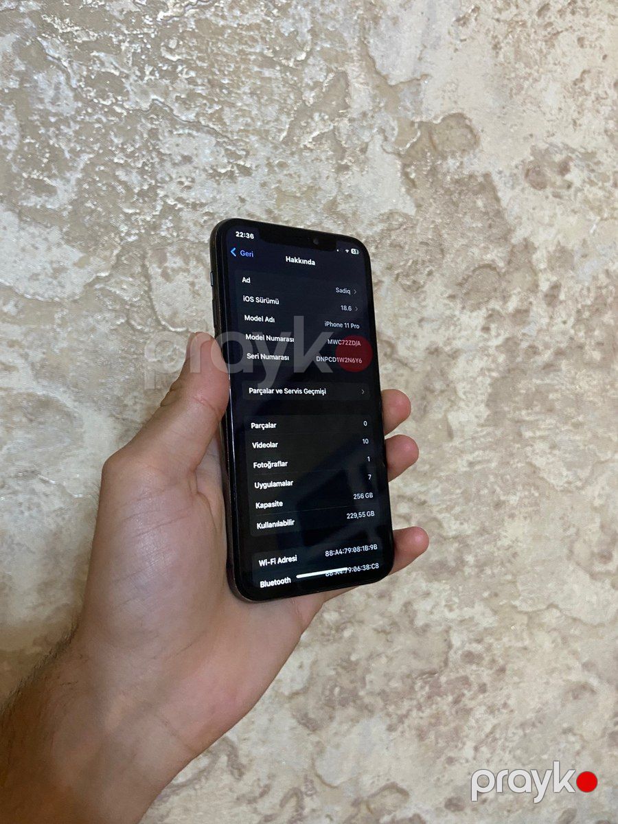 Apple iPhone 11 Pro Midnight Green 256GB/4GB — Smartfonlar, Sumqayıt (3)
