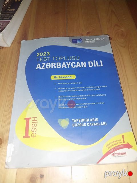 3 ü 1 də 2023 Test Toplusu kitabları – Dövlət İmtahan Mərkəzi Paketdə — Digah