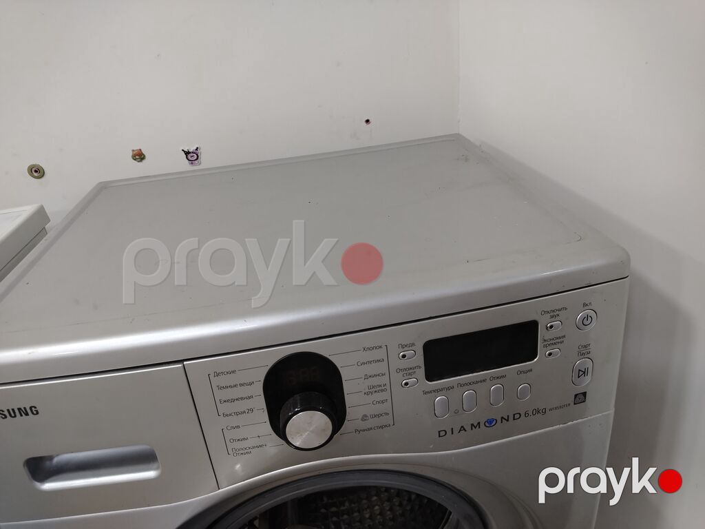 Samsung ön yükləməli paltaryuyan maşın 6 kq tutuma malikdir. hec bir — Çamaşır maşınları, Bakı (3)