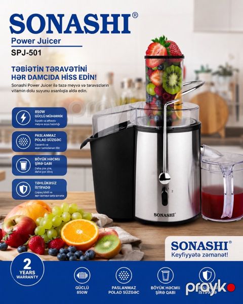 Şirəçəkən Sonashi spj-501 — Bakı