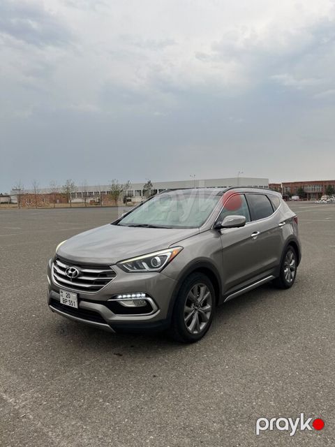 Hyundai Santa Fe, 2.0 L, 2017 il, 180 729 km — Gəncə