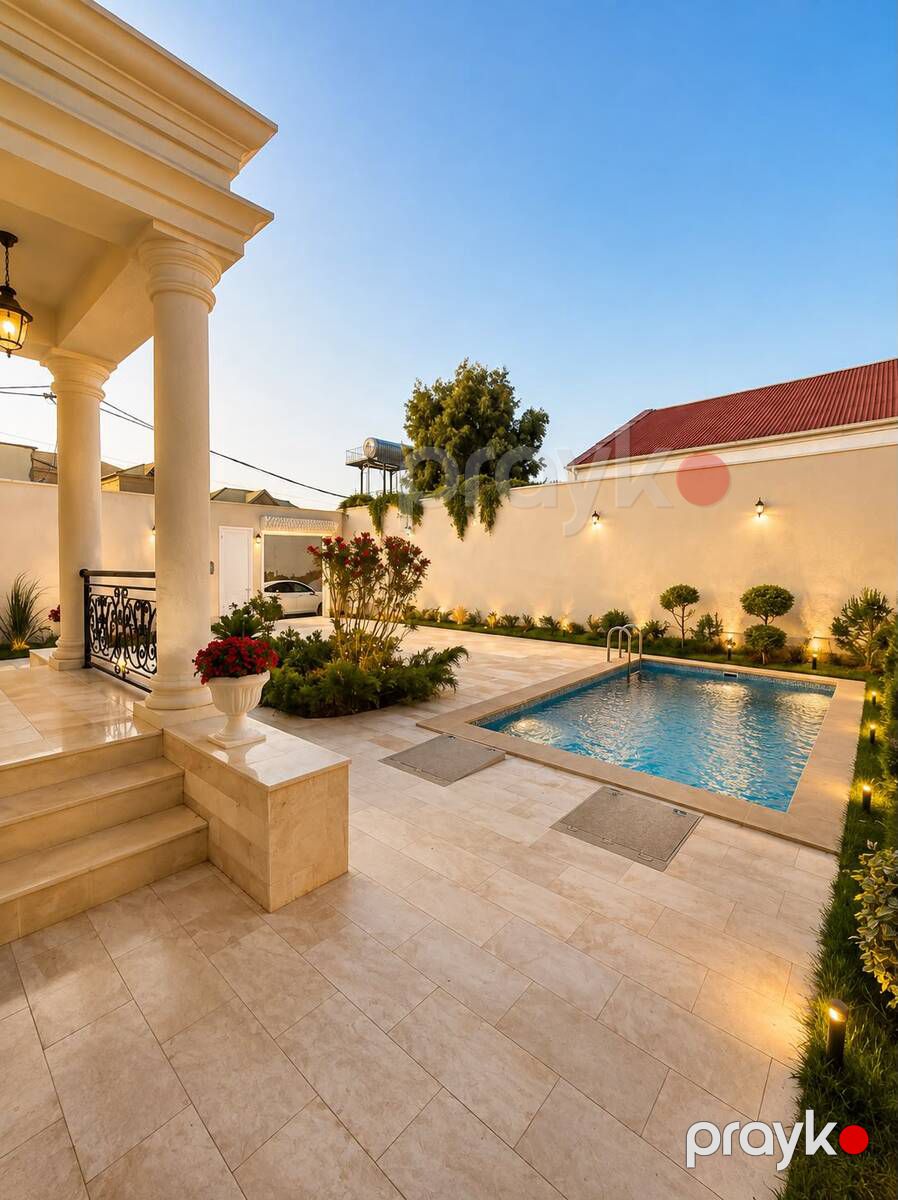 Satılır 4 otaqlı həyət evi/bağ evi 130 m² — Ev, villa, Bakı (4)